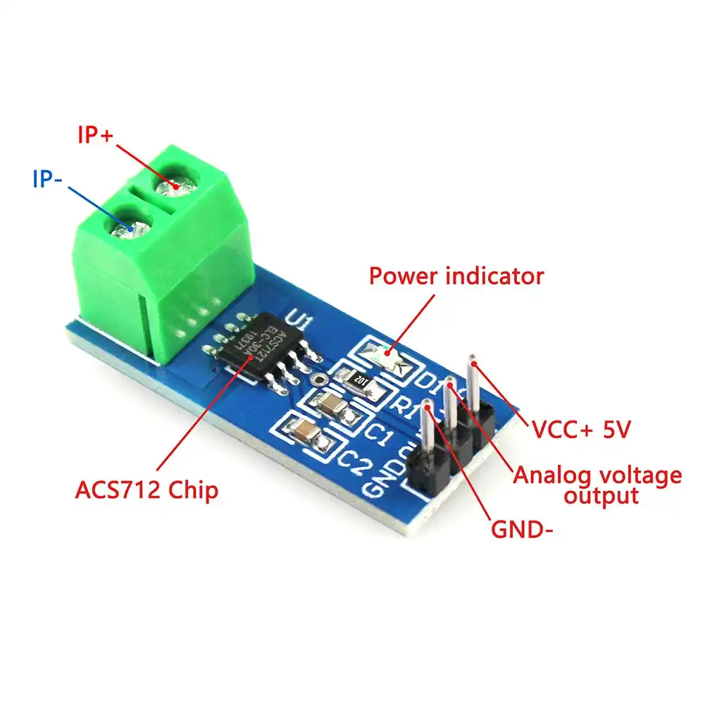 ACS712 current sensor module