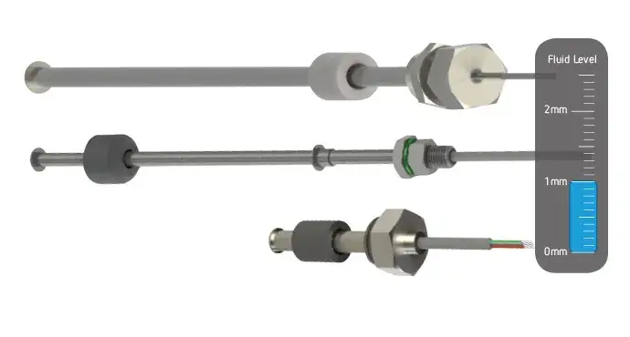 Hall effect water level sensor
