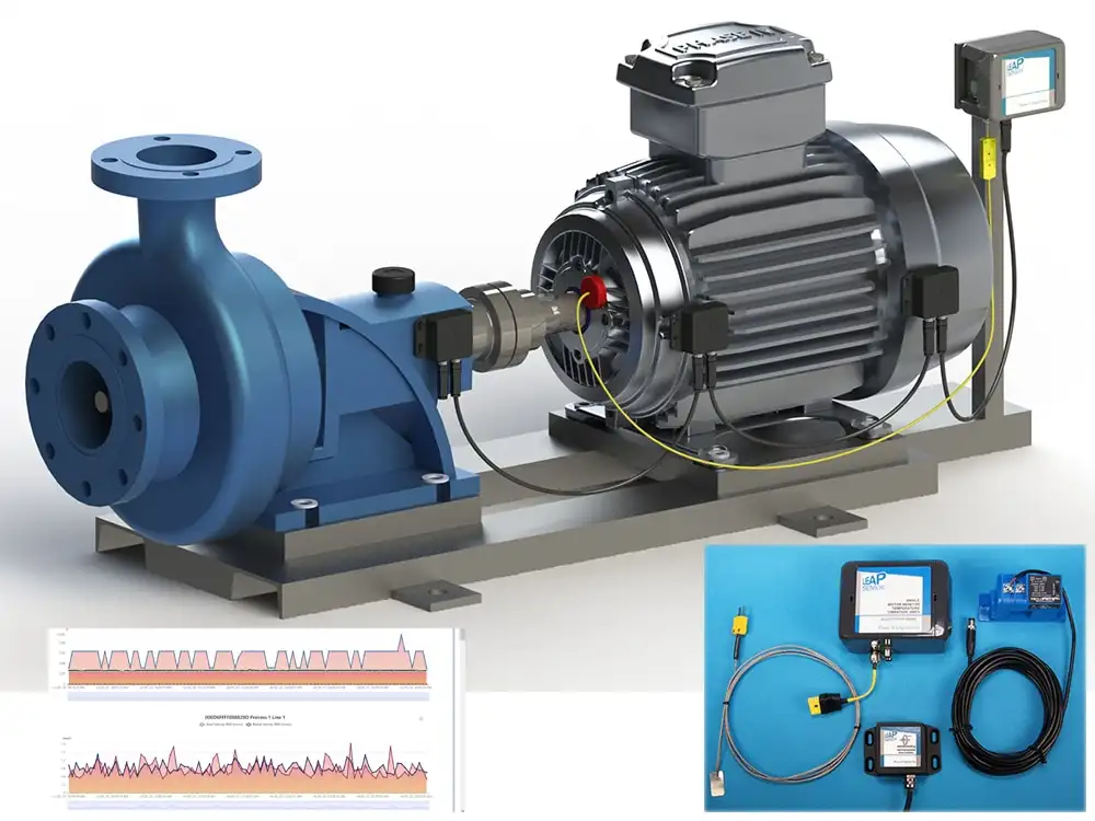 BLDC motor with hall effect sensor for automation