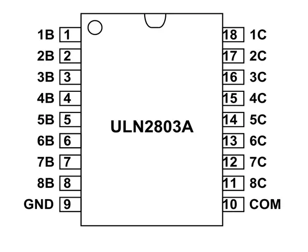 Key Features and Specifications of ULN2803A