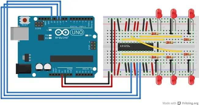 digital potentiometer example